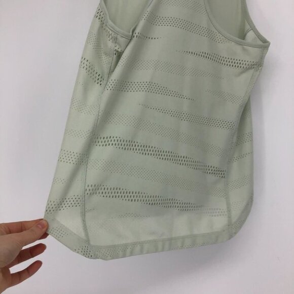 Adidas mint pastel green muscle tank laser cut back - Picture 5 of 13